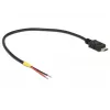 Καλώδιο USB DeLOCK 85541 Micro-USB B 0,2 m μαύρο