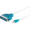 Καλώδιο παράλληλου εκτυπωτή ShiverPeaks 75607 1,2 m USB-Centronics