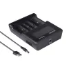 XTAR VC4 οικιακός φορτιστής μπαταριών USB