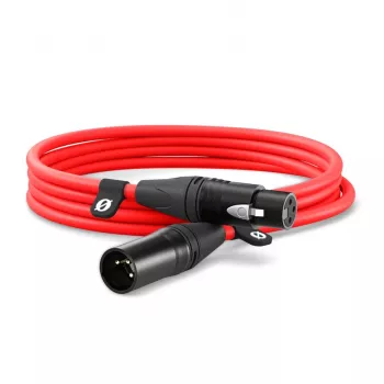 RØDE XLR3M-R Καλώδιο ήχου 3 m XLR Κόκκινο