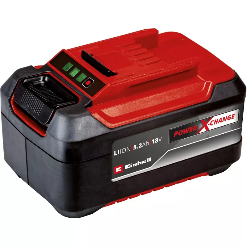Σετ εκκίνησης Einhell 4512114 PXC-Plus, μπαταρία 5,2 Ah και γρήγορος φορτιστής 4 A, 18 V