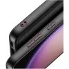 nevox StyleShell NYLO 2469 θήκη για Samsung Galaxy S25+, πολυανθρακικό/TPU/νάιλον, μαύρη
