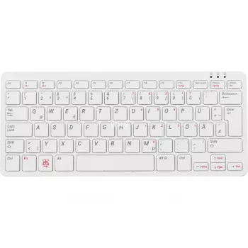 Ενσύρματο πληκτρολόγιο USB Raspberry PI Πληκτρολόγιο DE RB-TASTA01W — Σύνδεση USB, γερμανικό layout