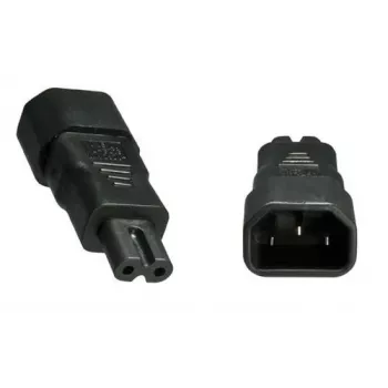 Προσαρμογέας καλωδίου Microconnect PE147AD C14 C7 μαύρο