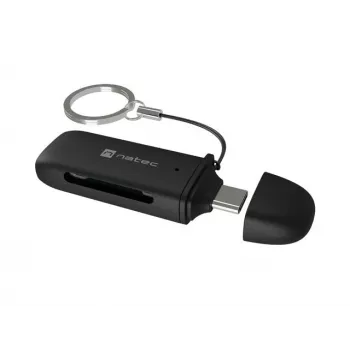 Αναγνώστης καρτών NATEC SCARAB C SD/Micro SD USB 3.2 Gen 1 Μαύρο (NCZ-2365)