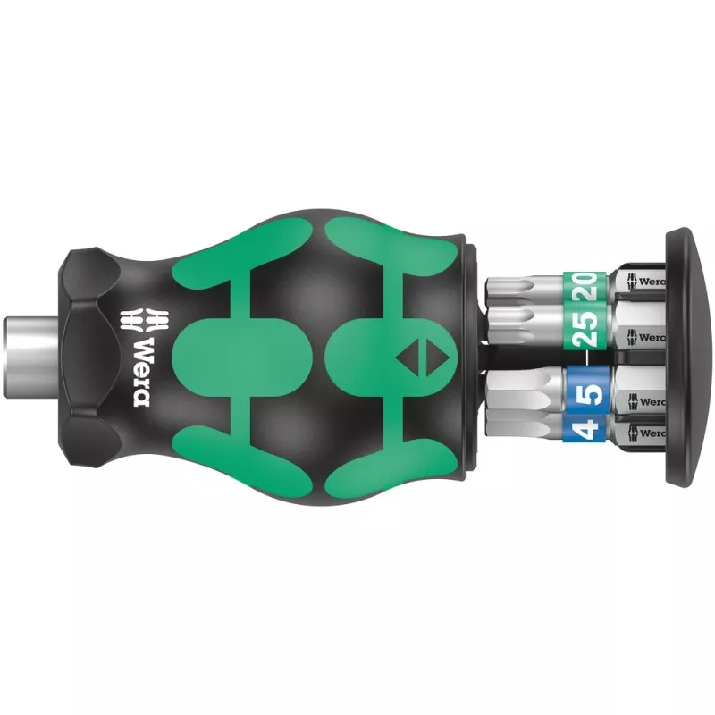 Κατσαβίδι multi-bit Wera Kraftform Kompakt Stubby Magazin 3
