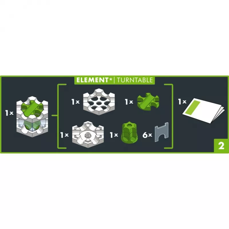 Ravensburger GraviTrax PRO Στοιχείο Περιστρεφόμενος δίσκος Παιχνίδι με μπίλιες (22433)