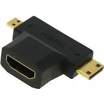 ShiverPeaks BS77414 Mini / Micro HDMI T-αντάπτορας