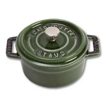 Staub 40509-804 Mini Cocotte 10 cm, πράσινο βασιλικού, χυτοσίδηρος