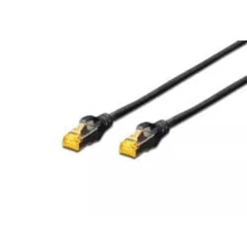 Digitus CAT 6A S/FTP RJ-45 Καλώδιο patch 7 m, Μαύρο