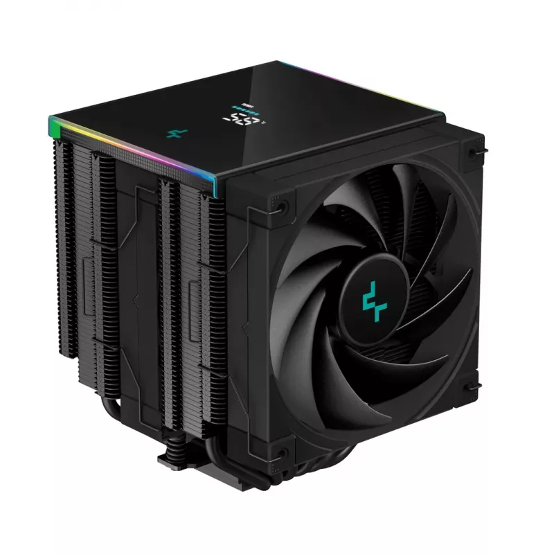 DeepCool AK620 DIGITAL Ψύκτρα επεξεργαστή αέρα 12 cm Μαύρο 1 τεμ.