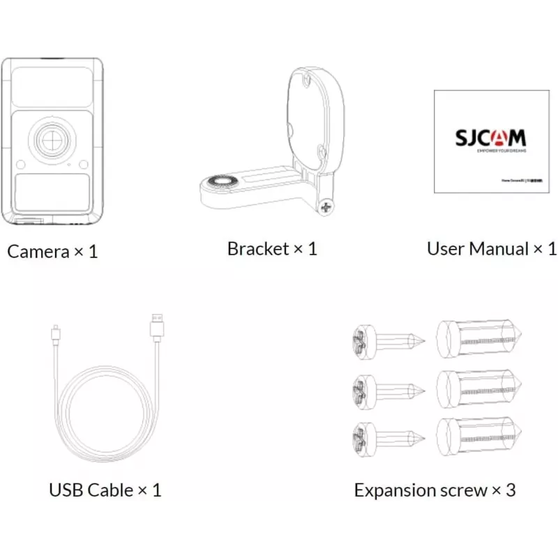 SJCAM S1 Λευκό