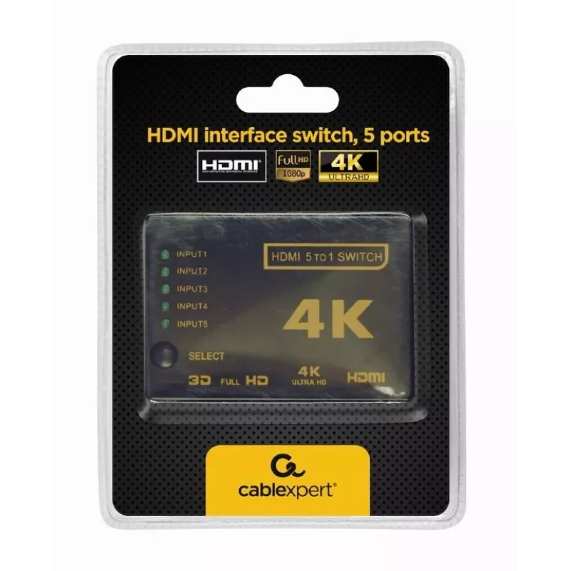 Διακόπτης βίντεο Gembird DSW-HDMI-53