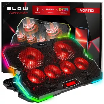Βάση ψύξης laptop 6 FAN VORTEX RGB