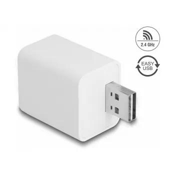 Έξυπνη πρίζα DELOCK 11832 — έξυπνη Wi‑Fi πρίζα εσωτερικού χώρου, 2 A, 2400 MHz, λευκή