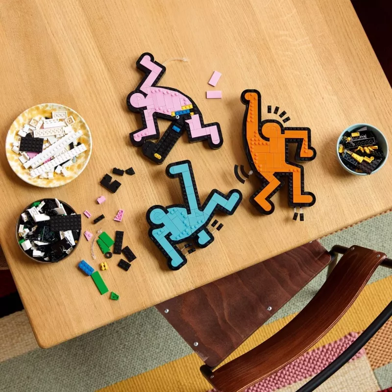 LEGO ART 31216 Keith Haring - Χορεύουσες φιγούρες