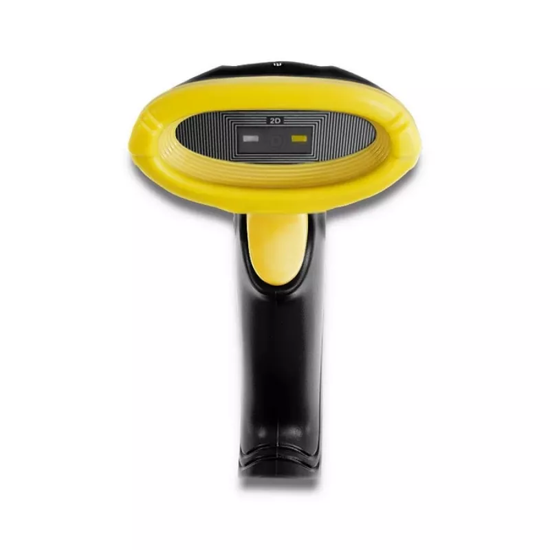 Qoltec 50867 αναγνώστης γραμμωτού κώδικα λέιζερ 1D/2D, USB, μαύρος