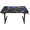 Ίσιο γραφείο υπολογιστή Subsonic SA5593-B1 Μαύρο PVC 110x60 cm