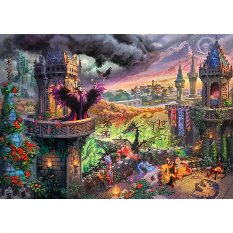 Thomas Kinkade Studios: Maleficent, Παζλ 1000 τεμαχίων