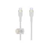 Belkin BOOSTCHARGE PRO Flex Καλώδιο USB 3 m USB 2.0 USB C λευκό (CAB011BT3MWH)
