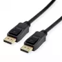 Value Καλώδιο σύνδεσης DisplayPort Βύσμα αρσενικό DisplayPort, Βύσμα αρσενικό DisplayPort 1,50 m Μαύρο 11.99.5798 Θωρακισμένο