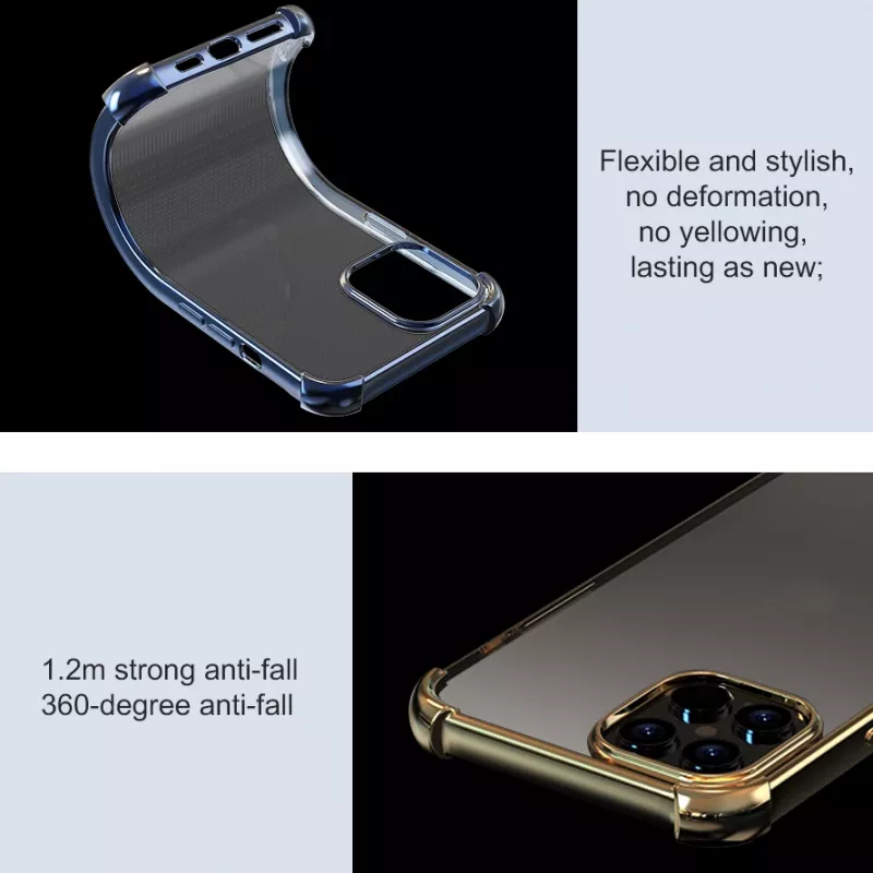 Προστατευτική θήκη Devia για iPhone 12 Pro Max – ανθεκτική, χρυσό