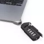 Compulocks Ledge-Adapter για MacBook Air 15 ίντσες M2 M3 Κλειδαριά καλωδίου συνδυασμού Ασημί