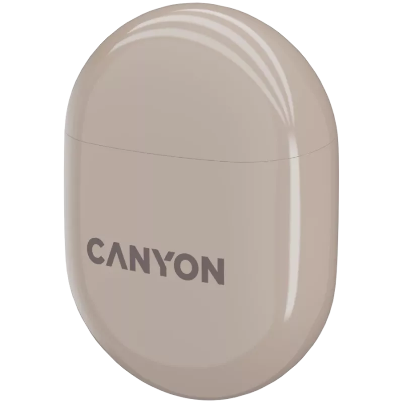 Canyon Bluetooth Headset TWS-6 Gaming Mode/BT 5.3 μπεζ retail (CNS-TWS6BE)