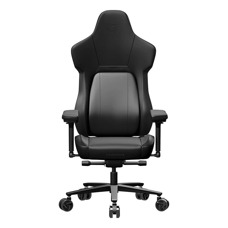ThunderX3 CORE Μοντέρνα καρέκλα gaming universal, επενδεδυμένο κάθισμα, Μαύρο