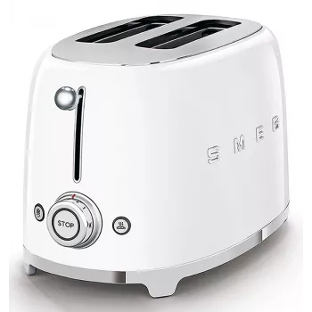 SMEG Τοστιέρα λευκή TSF01WHEU
