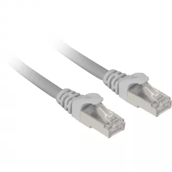 Καλώδιο δικτύου Sharkoon Patch SFTP RJ-45 Cat.7a 10m γκρι