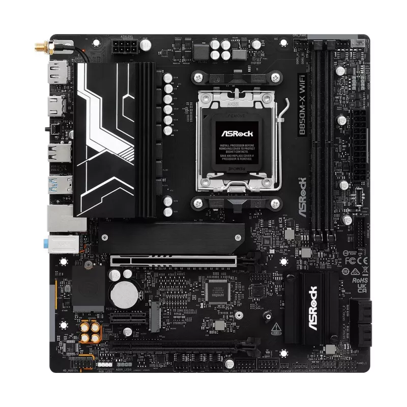 ASRock B850M-X WiFi R2.0 AMD B850 AM5 Micro-ATX Μητρική