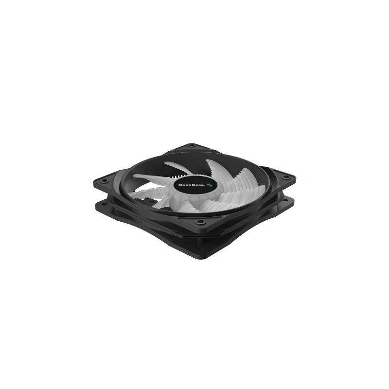 DeepCool RF120B Ανεμιστήρας κουτιού 12 cm Μαύρο, Διαφανές 1 τεμ.