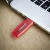 Μνήμη USB Intenso 128 GB USB Type-A 2.0 Κόκκινο Διαφανές