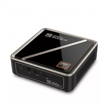 Barebone-Mini-PC Sapphire EDGE AI 370 4H020-02-40G με AMD Ryzen AI HX 9 370 και AMD Radeon 890M