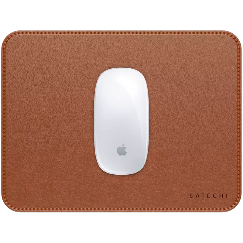 Satechi Premium mouse pad – mouse pad από vegan δέρμα (καφέ)