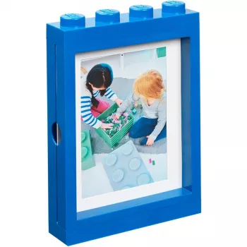 LEGO Κορνίζα PICTURE FRAME, (Π)191 x (Υ)268 mm, μπλε από πλαστικό ABS, με 4 θηλές, στοιβαζόμενη, κατάλληλη για - 1 τεμ. (41131731)