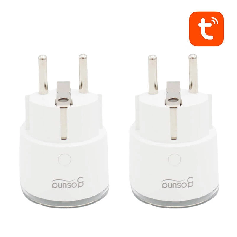 Έξυπνη πρίζα WiFi Gosund SP111 3680W 16A, Tuya συσκευασία 2 τεμ.