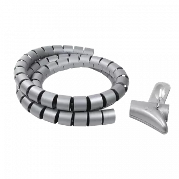 Δεματικά καλωδίων LogiLink KAB0014 ασημί 1500mm