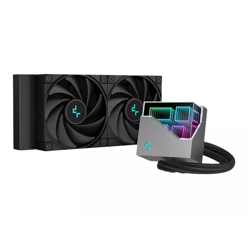 All-in-one υδρόψυξη DeepCool LT520 12 cm μαύρο 3,27 mmH2O