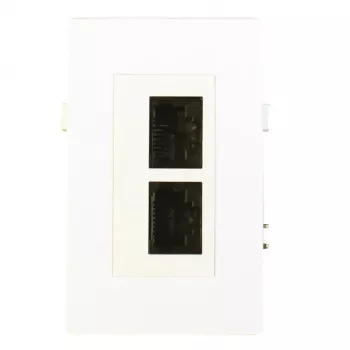 UTP Cat6 2x LSA-Modul Garbot BN4900-DUAL λευκό