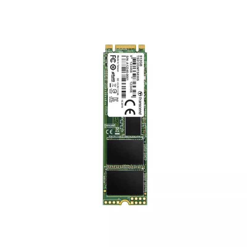 Μονάδα SSD Transcend 512 GB M.2 6 Gbit/s TS512GMTS830S