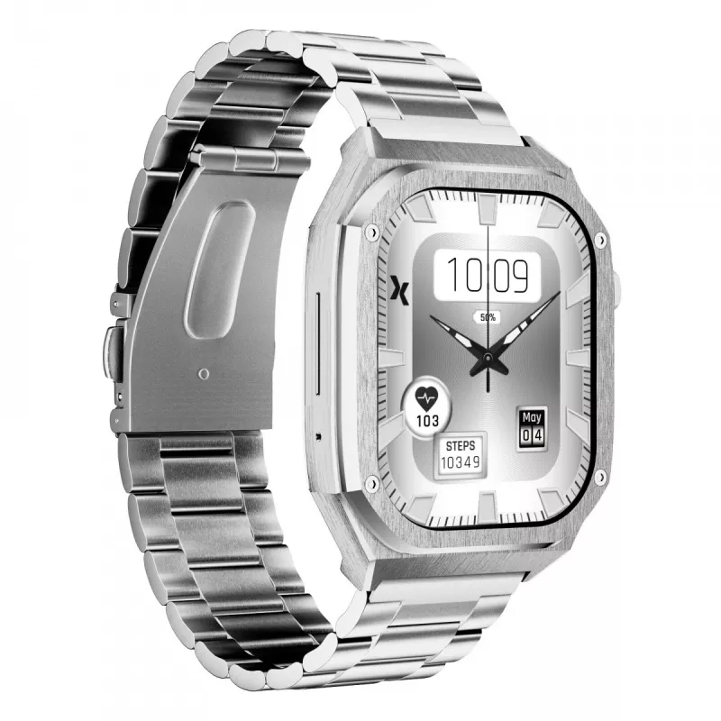 Smartwatch MaxCom FW65 Iron S ασημί
