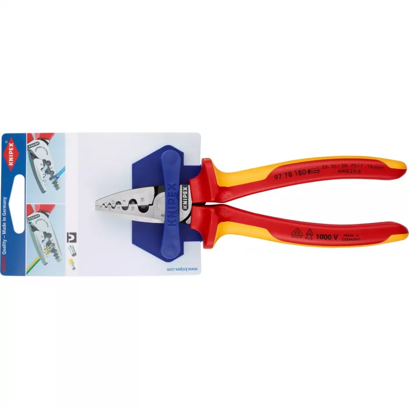 Πένσα πρέσας καλωδίων Knipex 97 78 180