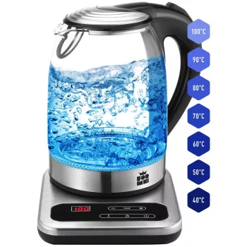 Ηλεκτρικός βραστήρας Forme FKG-1017 1,7 l 2200 W μαύρος
