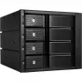 SilverStone SST-FS304-12G εξωτερική θήκη 3,5 ιντσών, 4-Bay – μαύρη