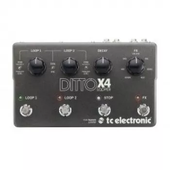 Looper TC Electronic Ditto X4 2 καναλιών looper, 60 λεπτά χρόνος loop