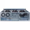 Inter-Tech 3U-30255 Rack μαύρο, ανοξείδωτο ατσάλι