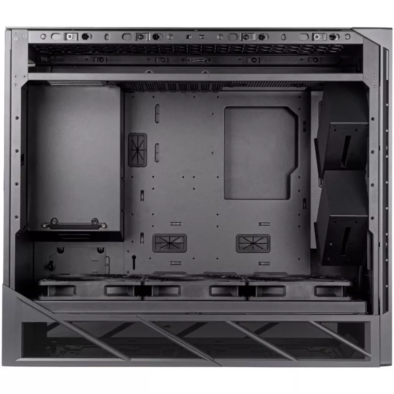 ALTA F2, κουτί Big-Tower μαύρο, tempered glass