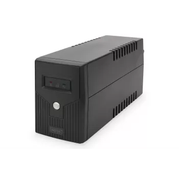 UPS DIGITUS DN-170063-B Line-Interactive 600 VA / 360 W, AVR, LCD, 2x έξοδοι Typ-F, μπαταρία 7-Ah